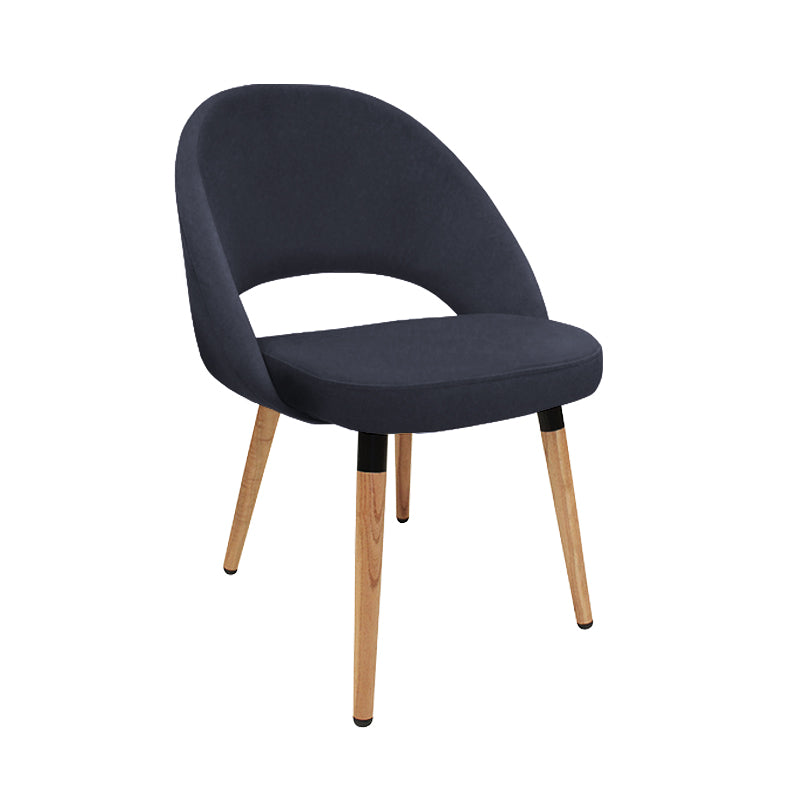 Silla Saarinen en Eco Cuero Base madera